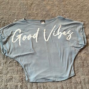 Baby blue shirt